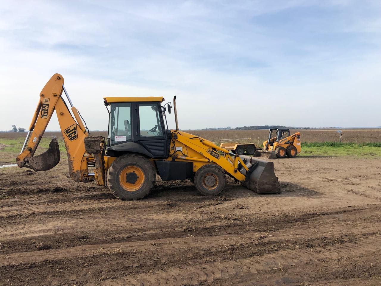 Retropala JCB 3C 4x4